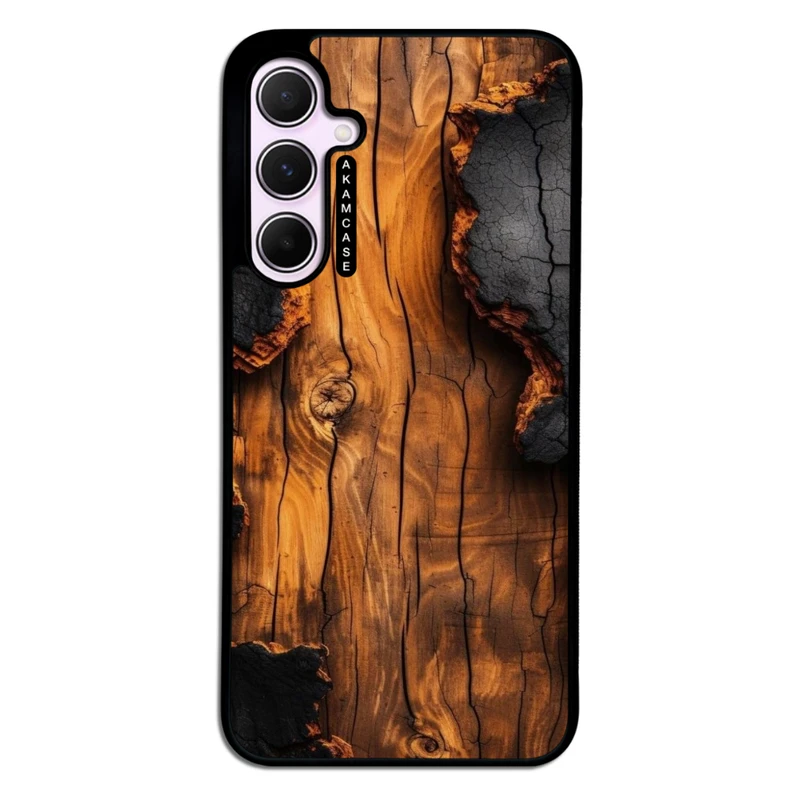 کاور آکام مدل AMC-WSGA35-WOOD-12 مناسب برای گوشی موبایل سامسونگ Galaxy A35