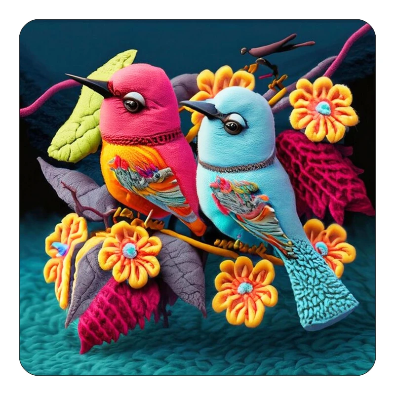 مگنت کاکتی طرح حیوانات رنگی مدل mp27100