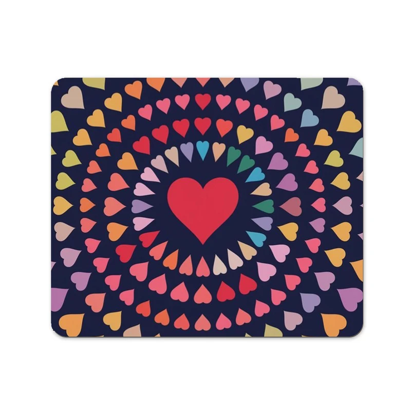 ماوس پد پاد آفرین طرح قلب کد 911 سایز 19*24 سانتی متر