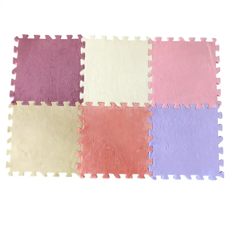 کفپوش تاتامی بهتا مدل مخملی بسته 6 عددی