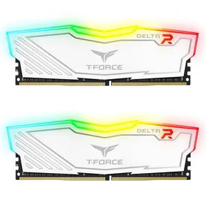 رم دسکتاپ DDR4 دو کاناله 3200 مگاهرتز CL16 تیم گروپ مدل T-Force Delta RGB ظرفیت 16 گیگابایت
