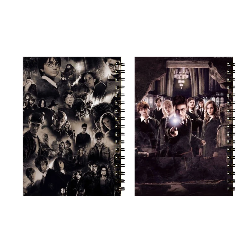 دفتر مشق 60 برگ طرح هری پاتر کد 449 بسته 2 عددی