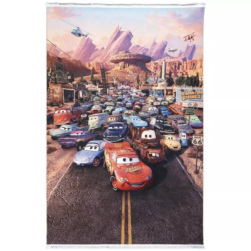 فرش ماشینی 700 شانه محتشم زمینه نقره‌ای حاشیه نقره ای مدل ماشین ها کد 101272