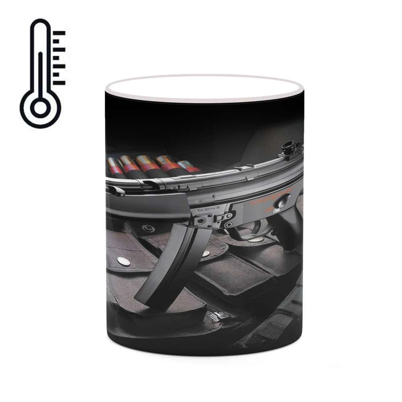 ماگ حرارتی کاکتی مدل اسلحه کد mgh18701