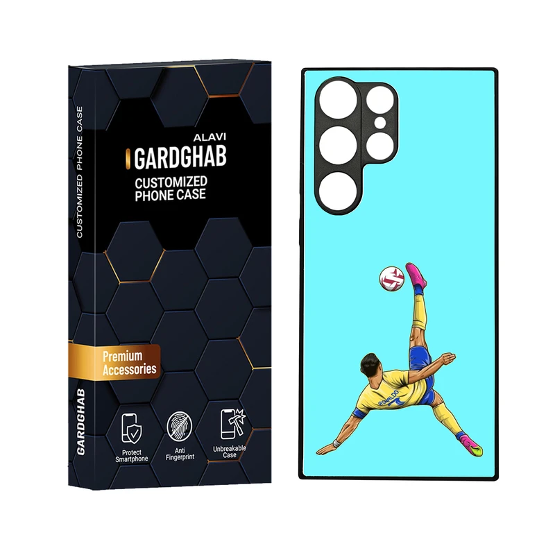 کاور گارد قاب علوی مدل دورژله ای مناسب برای گوشی موبایل سامسونگ Galaxy S23 Ultra