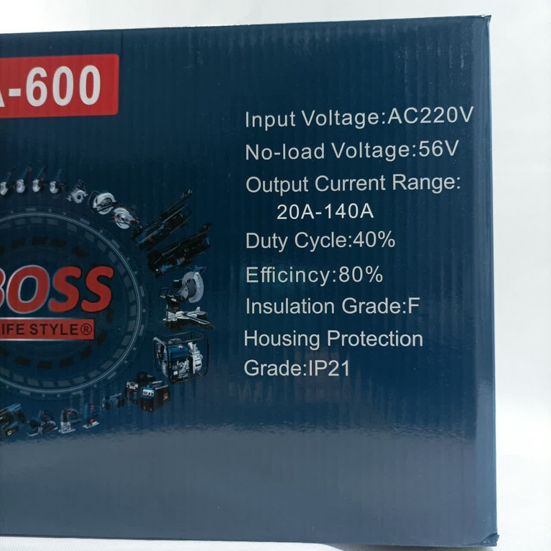 دستگاه جوش 600 آمپر باس مدل mma-600