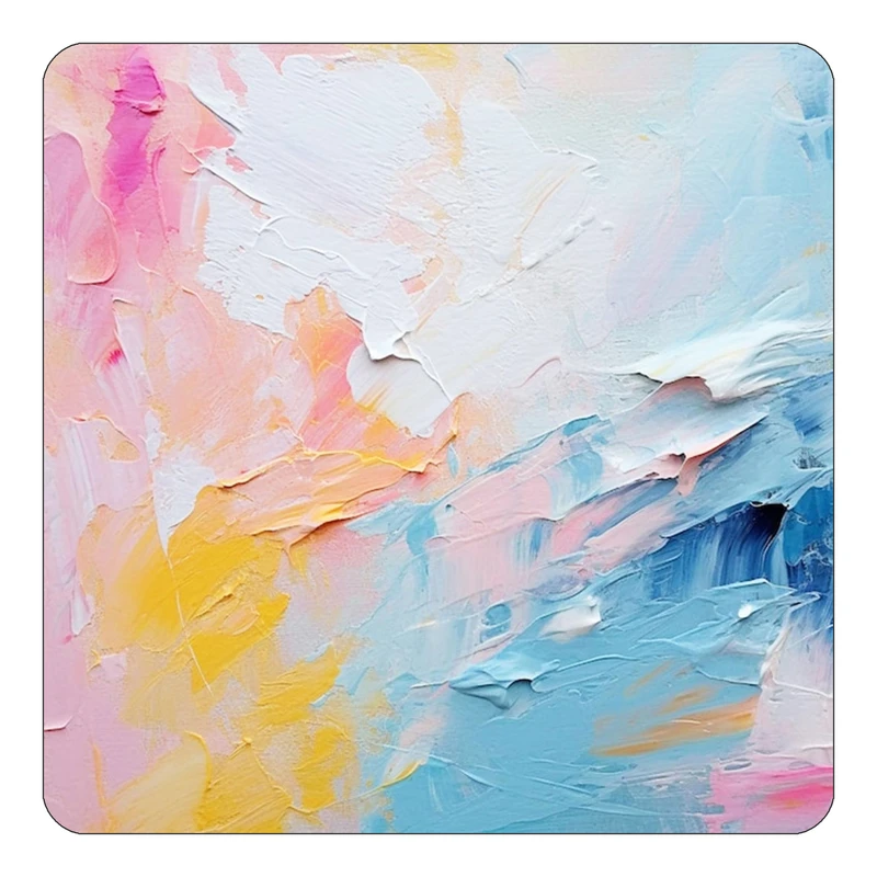 مگنت کاکتی طرح نقاشی رنگ روغن مدل mp70559