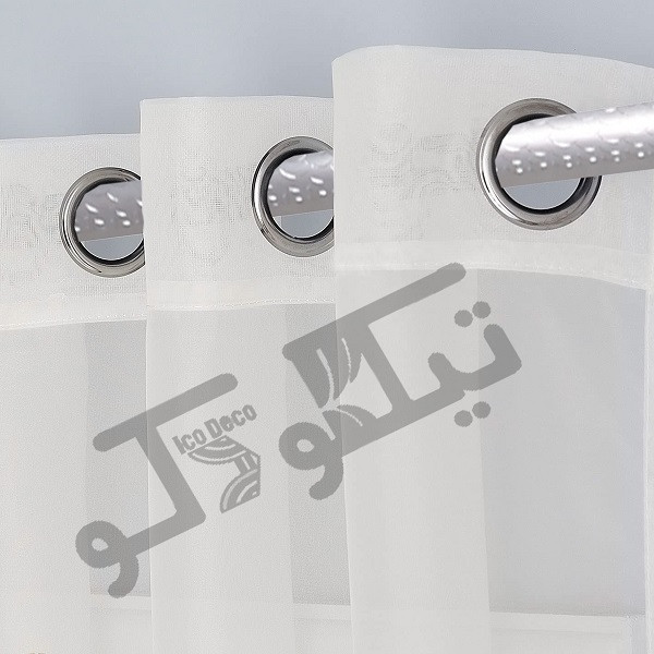 پرده تیکو دکو مدل حریر کلاسیک سایز 300x280 سانتی متر