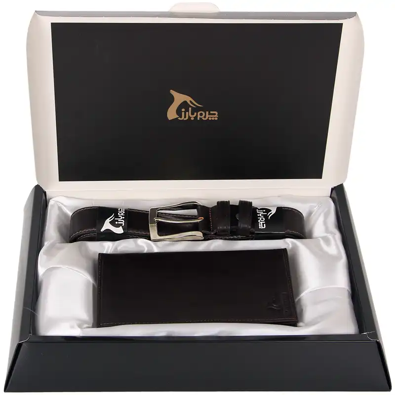 ست هدیه مردانه چرم بارز مدل DS7