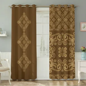 پرده نیروانا طرح مدرن   مدل هازان کد 8659 سایز 140×280 سانتی متر