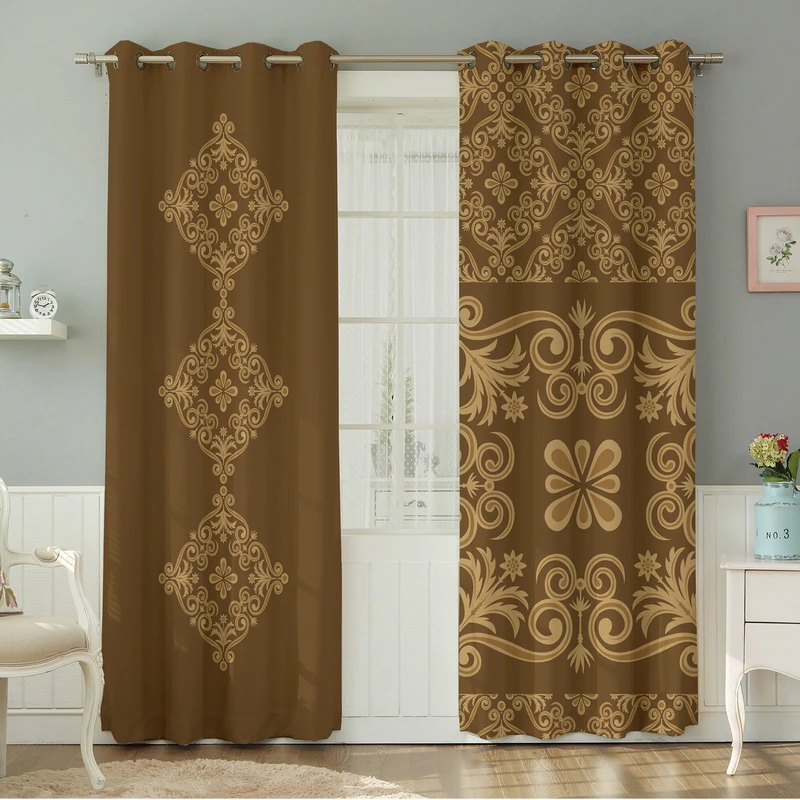 پرده نیروانا طرح مدرن   مدل هازان کد 8659 سایز 140×280 سانتی متر