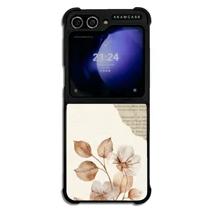 AKAM AMC-WSGZFLIP5-CREAMY-13 Cover For Samsung Galaxy Z Flip 5