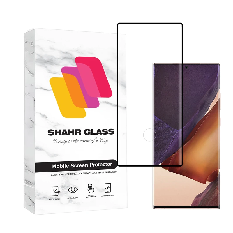 محافظ صفحه نمایش شهر گلس مدل EDGNWSH مناسب برای گوشی موبایل سامسونگ Galaxy Note 20 Ultra 4G / Galaxy Note 20 Ultra 5G