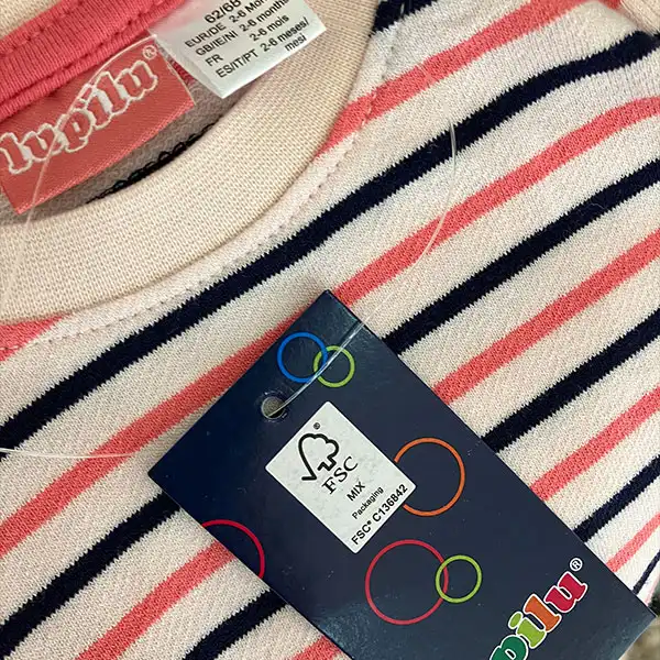 تی شرت آستین بلند نوزادی لوپیلو مدل r6