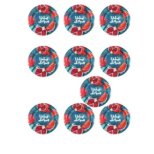 پیش دستی یکبار مصرف مدل تم شب یلدا مجموعه 10 عددی 