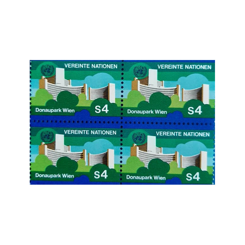 تمبر یادگاری مدل پارک مجموعه 4 عددی