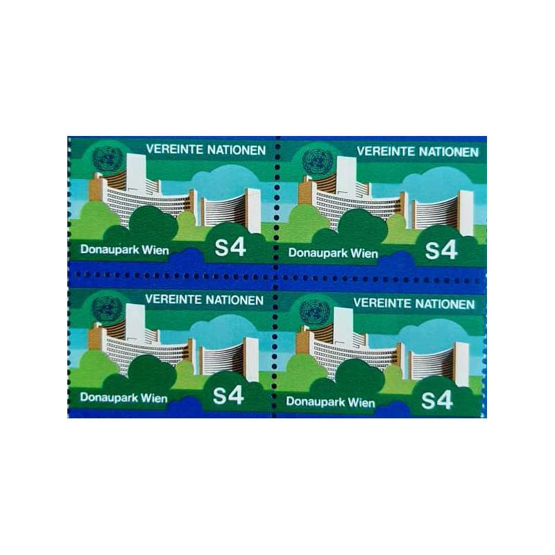 تمبر یادگاری مدل پارک مجموعه 4 عددی