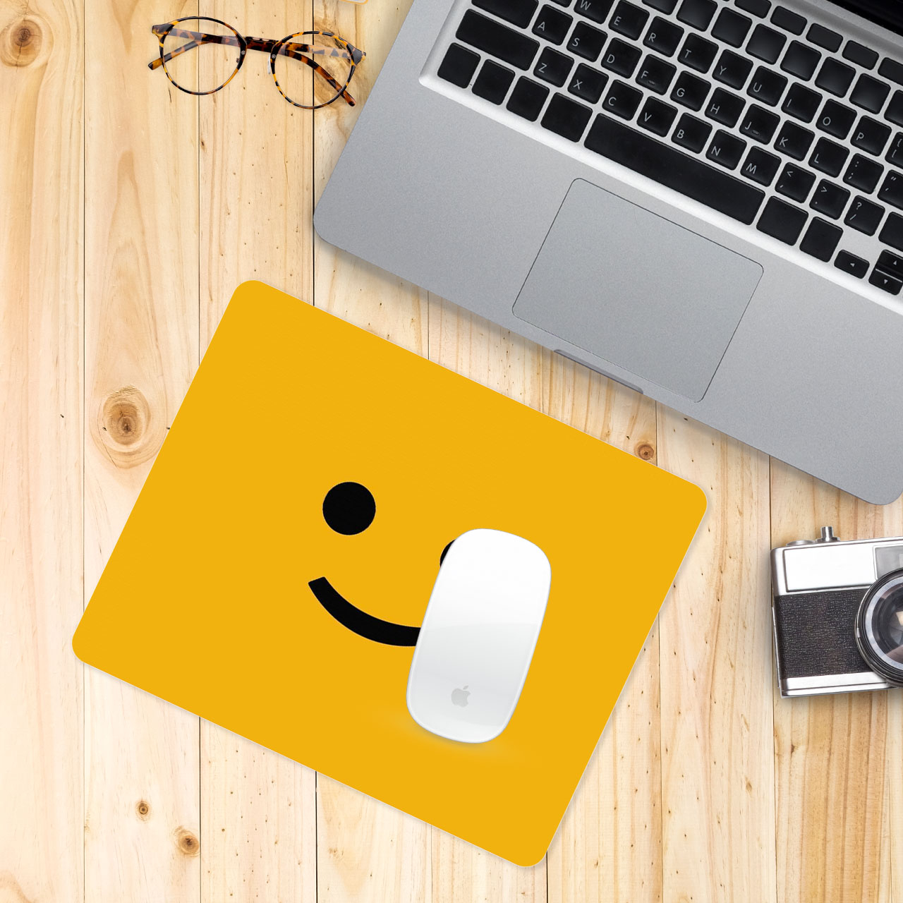 ماوس پد طرح لبخند مدل sh1