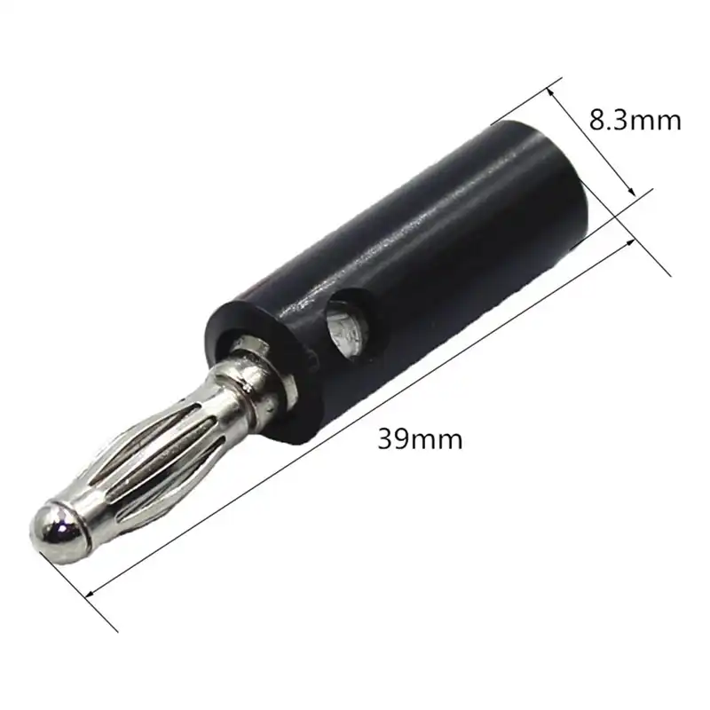 فیش منبع تغذیه مدل BPC-4mm بسته دو عددی