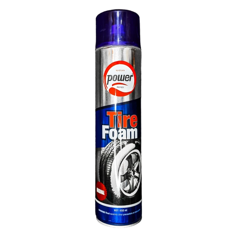 اسپری براق کننده لاستیک پاور مدل 495949 حجم 650 میلی لیتر