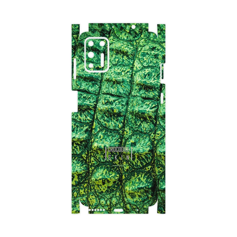 برچسب پوششی ماهوت مدل Crocodile Skin-FullSkin مناسب برای گوشی موبایل موتورولا Moto G9 Plus
