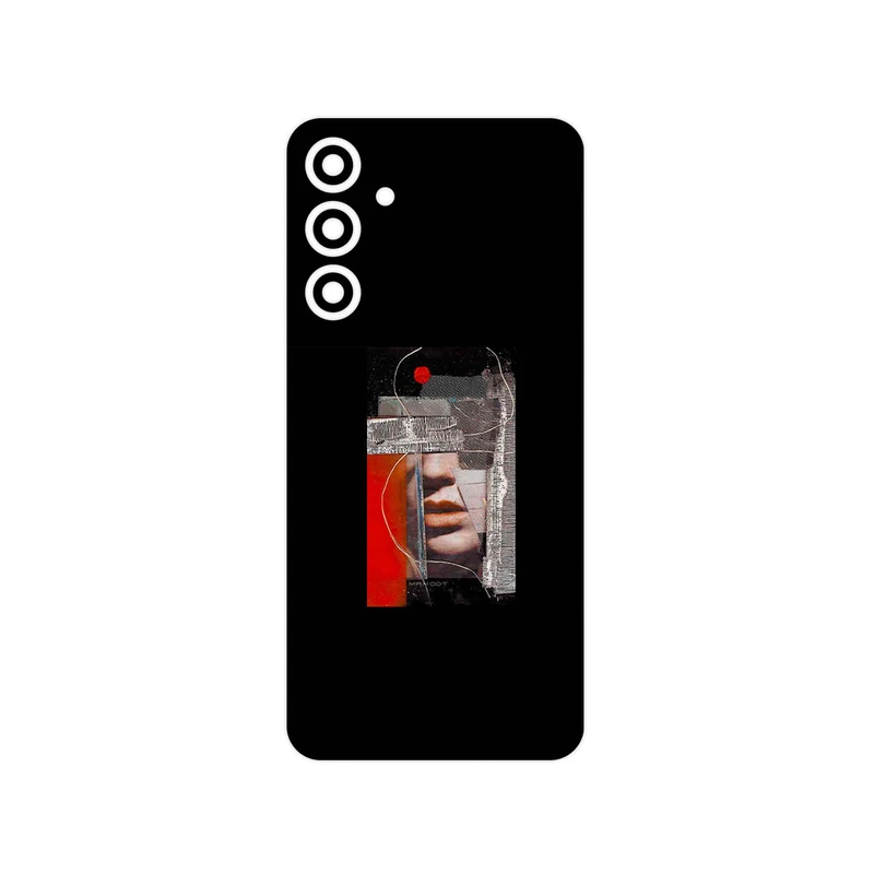 برچسب پوششی ماهوت مدل Collage of Mouth مناسب برای گوشی موبایل سامسونگ Galaxy A16 4G