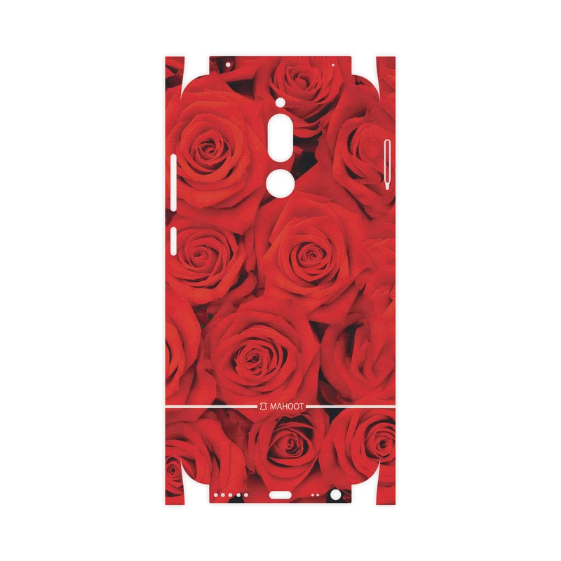 برچسب پوششی ماهوت مدل Red-Flower-FullSkin مناسب برای گوشی موبایل شیائومی Redmi 8