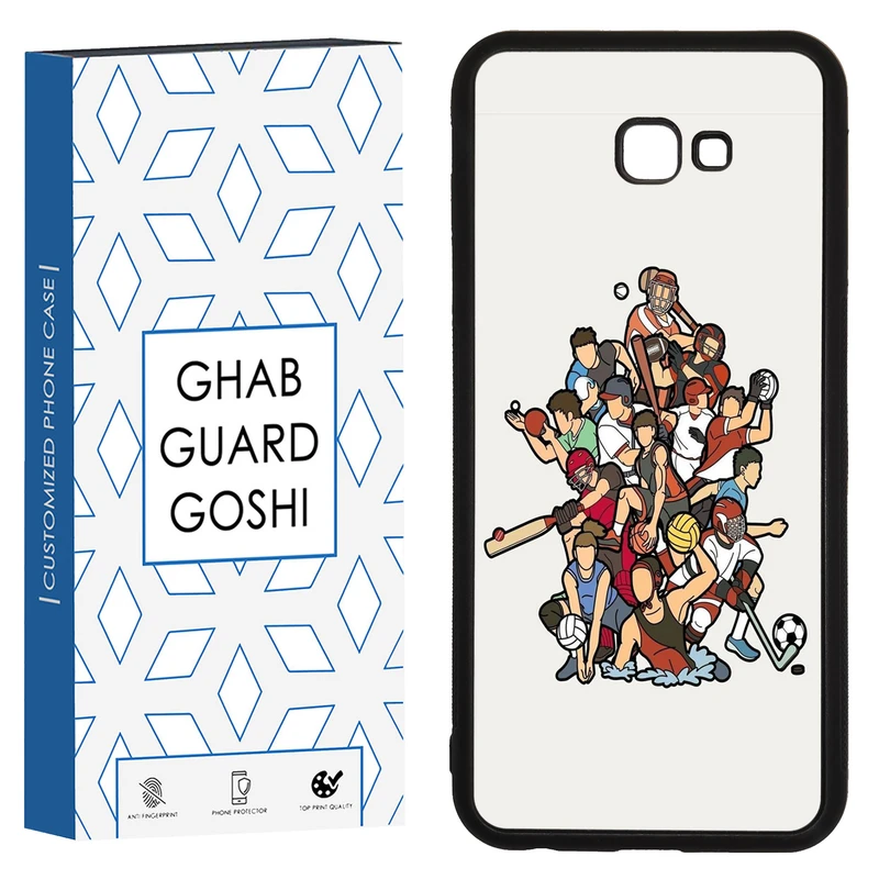 کاور قاب گارد گوشی طرح ورزشی کد TPU-122 مناسب برای گوشی موبایل سامسونگ Galaxy J4 plus / J4 core