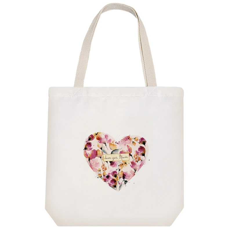 ساک خرید خندالو مدل Love You Mum کد H1167