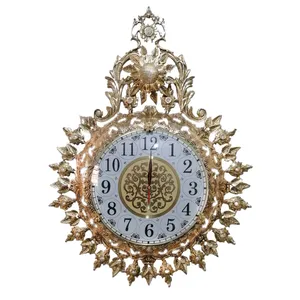 ساعت برنجی مدل افتابگردان