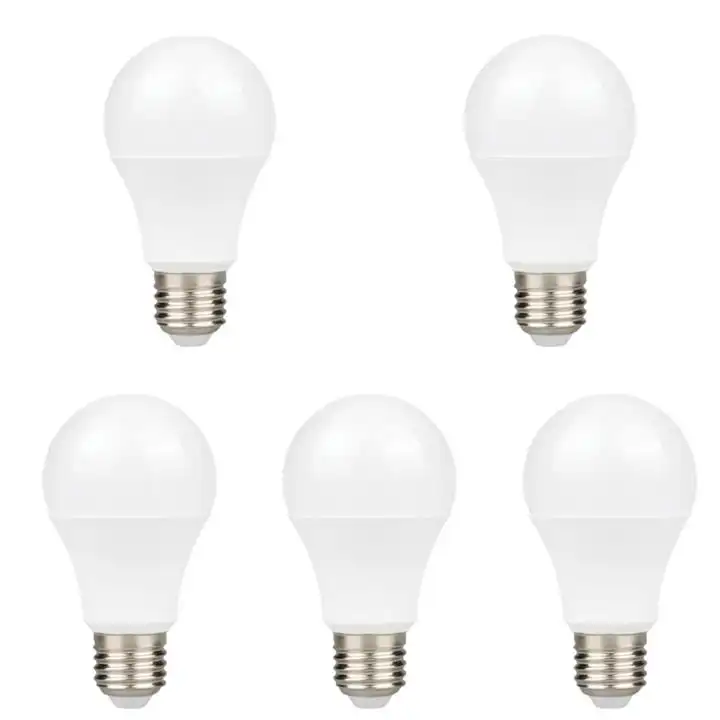 لامپ ال ای دی 15 وات مدل حبابی پایه E27 مجموعه 5 عددی