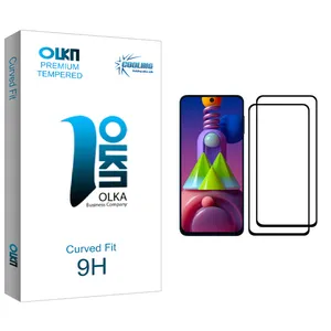 Cooling Olka glass Screen Protector For Samsung Galaxy M51 Pack Of 2