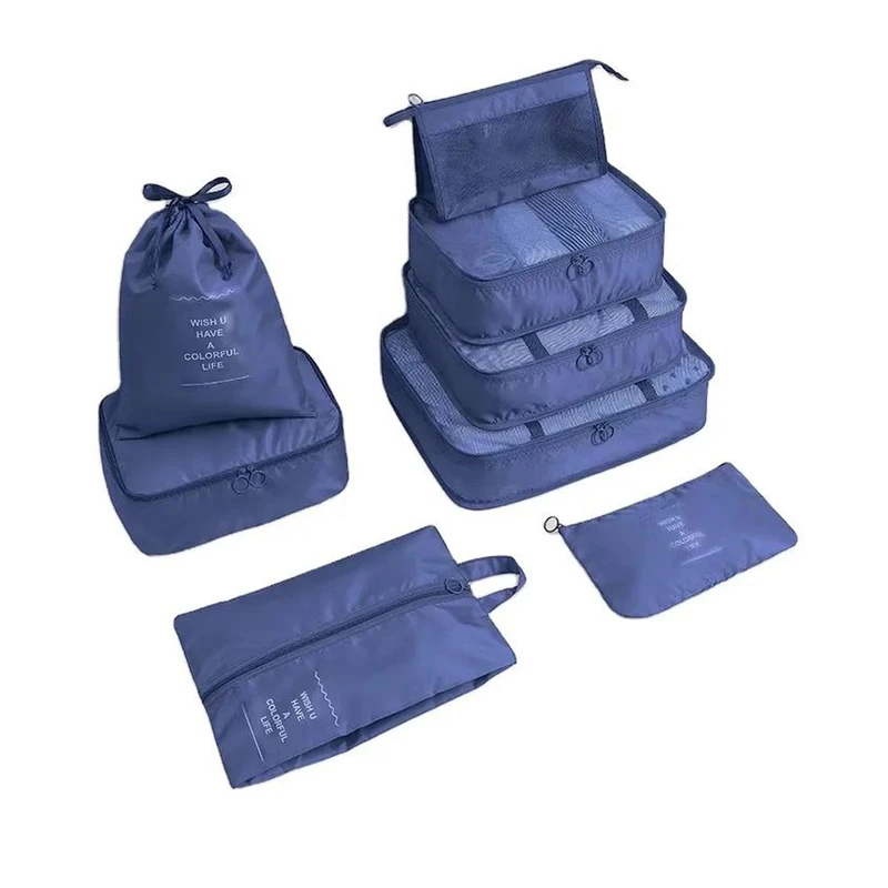 نظم دهنده ساک و چمدان کد 0021 بسته 8 عددی