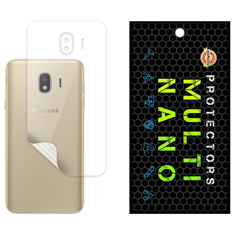 محافظ پشت شفاف نانو هیدروژل مولتی نانو مدل X-F1T مناسب برای گوشی موبایل سامسونگ Galaxy J4