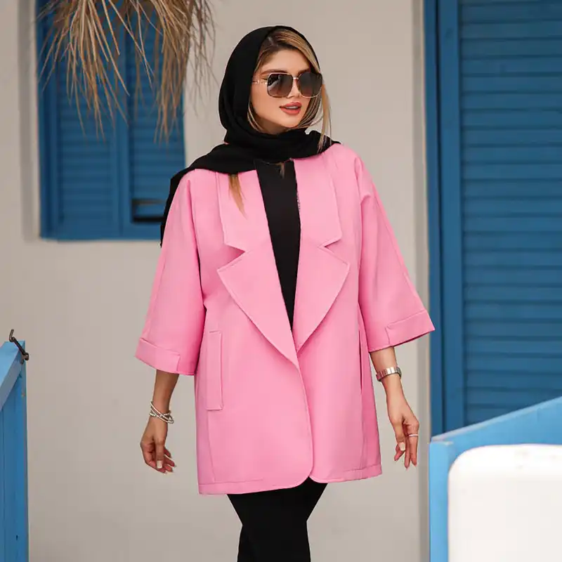 بارانی زنانه السانا مدل دلهان کد 118315