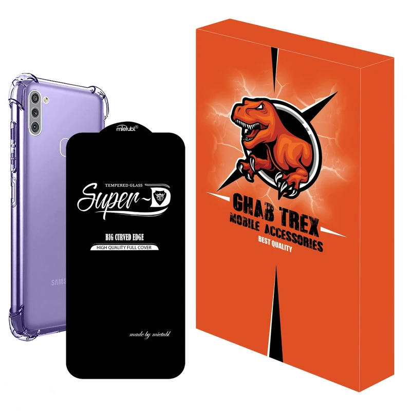 کاور قاب تی رکس مدل 2SDJ مناسب برای گوشی موبایل سامسونگ Galaxy A11 به همراه محافظ صفحه نمایش