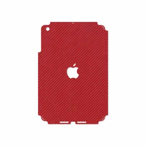 MAHOOT Red-Fiber Cover Sticker for Apple iPad mini 2012 A1432