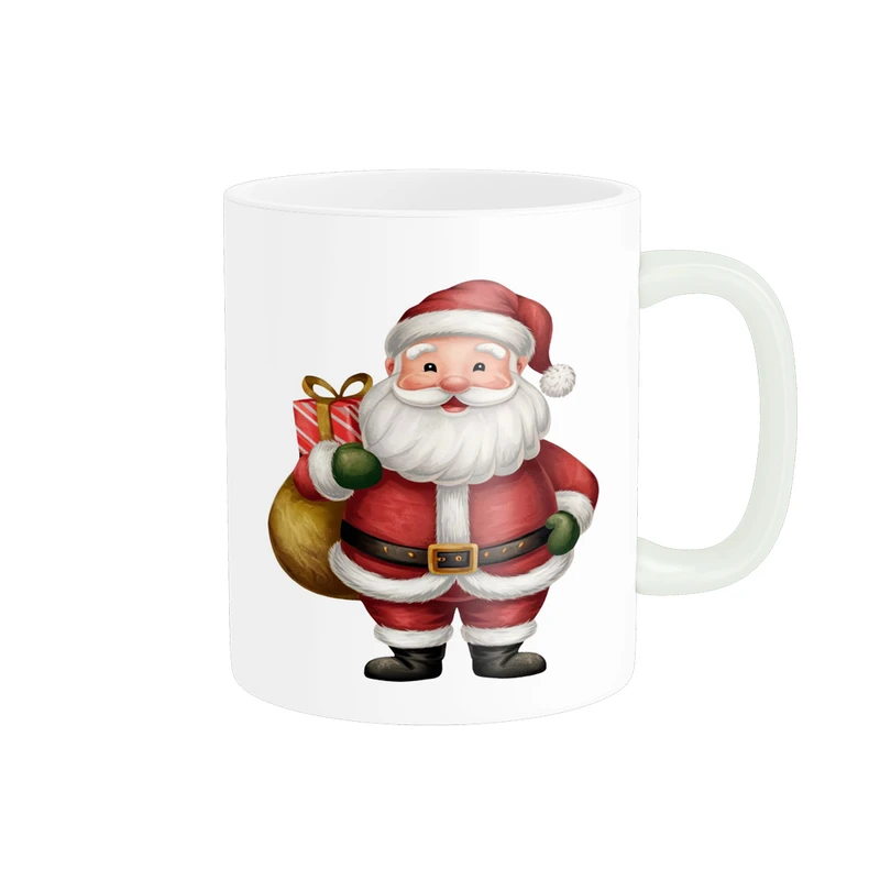 ماگ پادآفرین مدل کریسمس طرح بابانوئل کد p1870