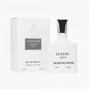 ادو پرفیوم مردانه لاکچری آکوا مدل Silver Mountain با رایحه خنک حجم 50 میلی لیتر