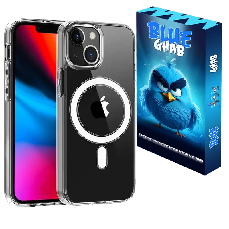 کاور بلو قاب مدل مگ سیف کد 01 مناسب برای گوشی موبایل اپل iPhone 13 / iPhone 14