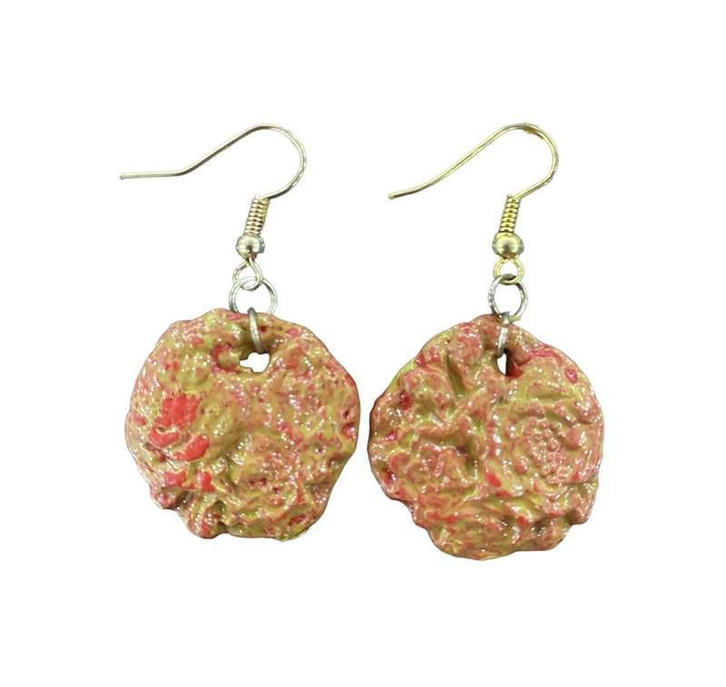 گوشواره دخترانه مدل پلی استر کد m129