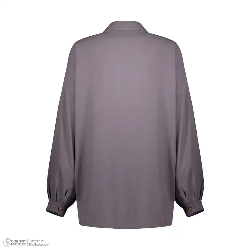 مانتو زنانه نیو نیل مدل a50201 رنگ طوسی