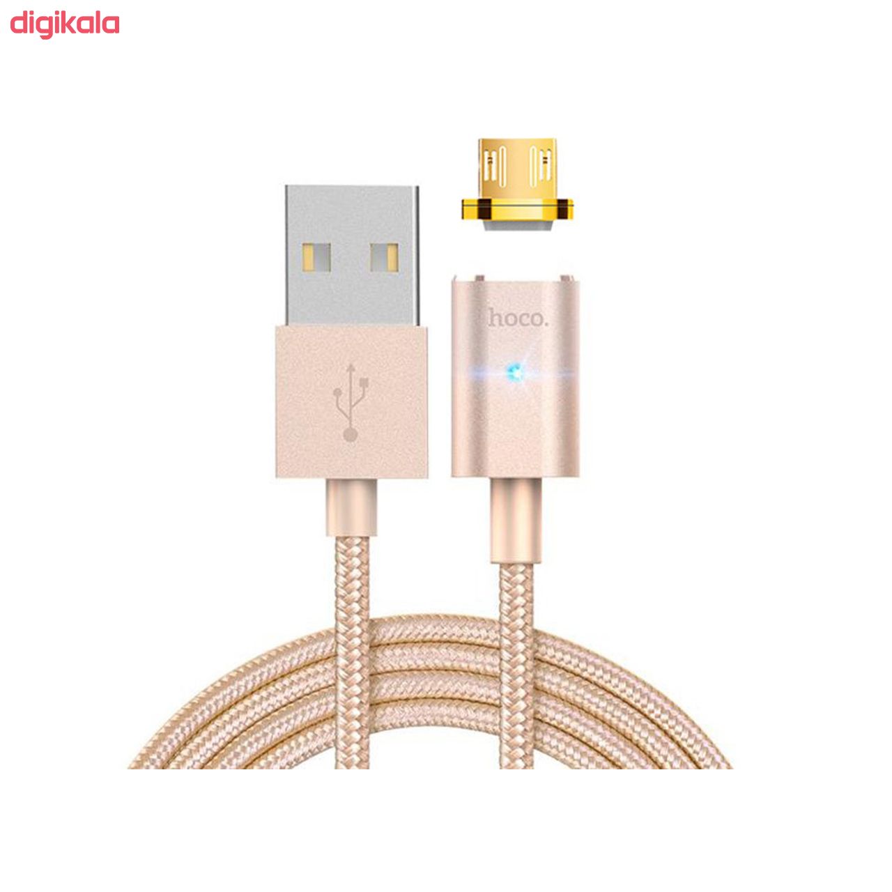 کابل مغناطیسی میکرو یو اس بی هوکو مدل U16 طول 1.2 متر main 1 2