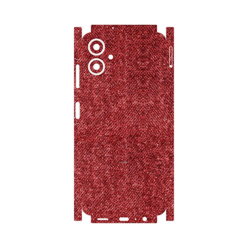 برچسب پوششی ماهوت مدل Fabric Texture 4-FullSkin مناسب برای گوشی موبایل سامسونگ Galaxy A06