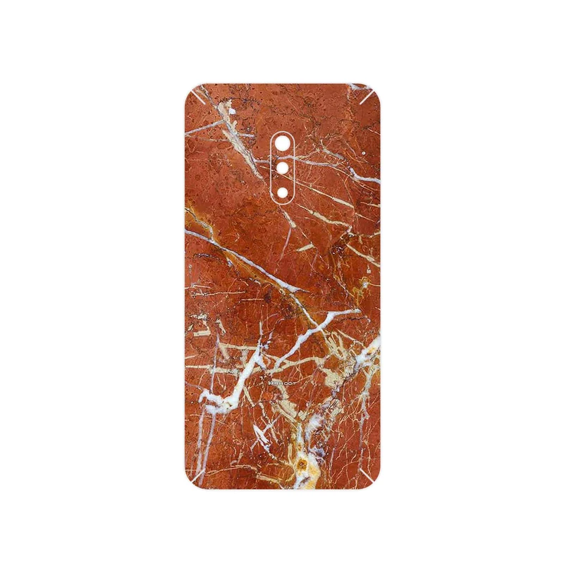 برچسب پوششی ماهوت مدل Red Marble مناسب برای گوشی موبایل اپو Realme X