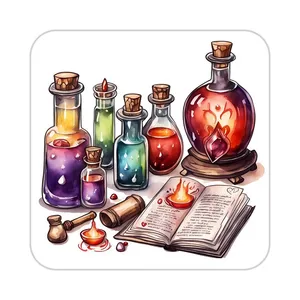 زیر لیوانی کاکتی طرح هری پاتر Harry Potter مدل mp44517