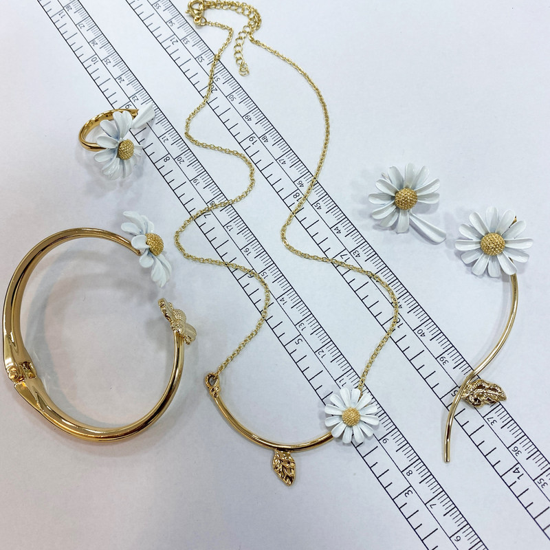 ست زنانه مدل گل بابونه کد M3254 ست زنانه مدل گل بابونه کد M3254