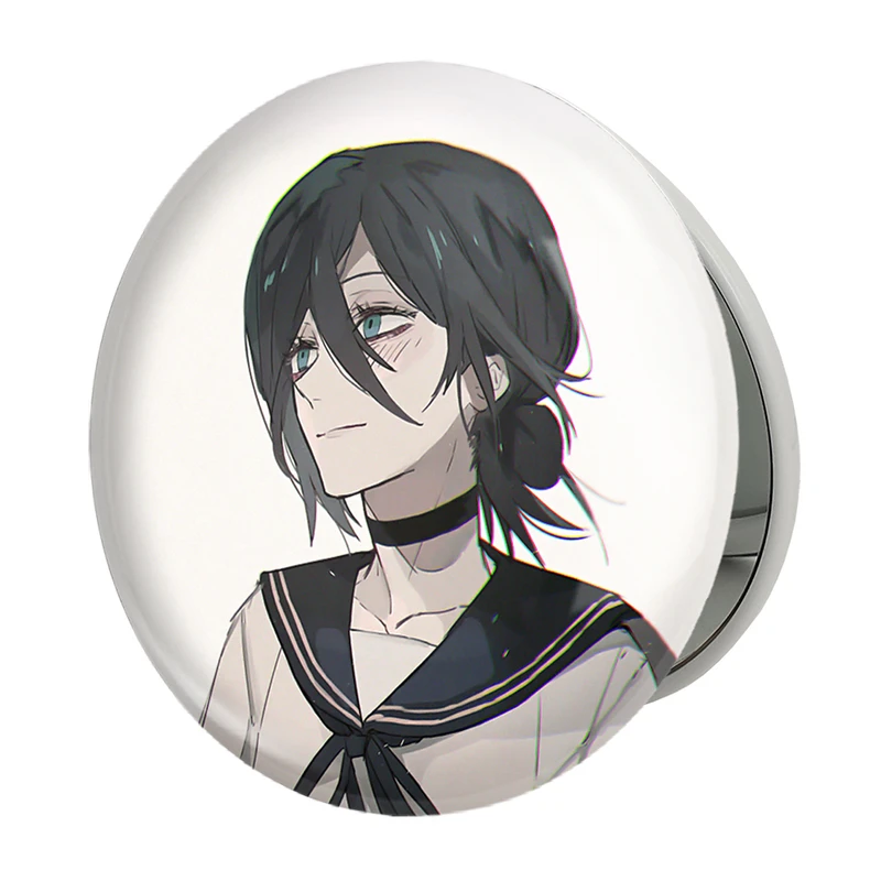 آینه جیبی خندالو طرح ریزه انیمه مرد اره ای Chainsaw Man مدل تاشو کد 22326 