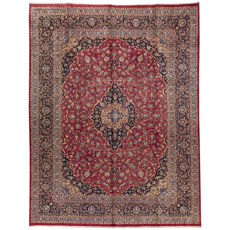 فرش قدیمی دستباف یازده و نیم متری سی پرشیا کد 187330