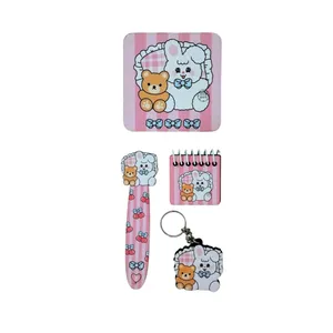 بسته لوازم تحریر مدل خرگوش مجموعه 4 عددی